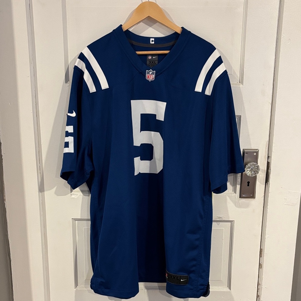 NFL Blue and Gray Captain's Jersey